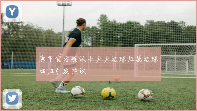 意甲官方确认卡卢卢进球归属进球回归引发热议